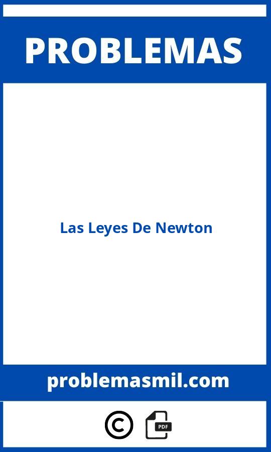 Problemas De Las Leyes De Newton